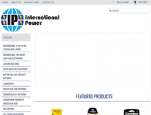 Tablet Screenshot of ippowerpro.com